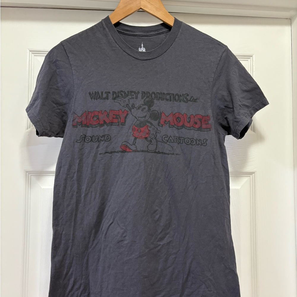 Disney Parks Men's Gray Mickey Mouse T-Shirt